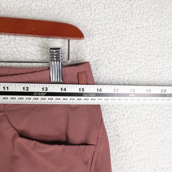 Arcteryx Creston Shorts Womens 6 Red Nylon 4.5" Lightweight Hiking Outdoor - Picture 4 of 12